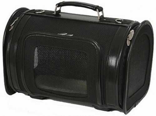 Kelle Carrier- Black Carrier treat storage jar,dog treat container,pet snack jar