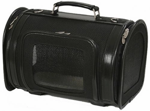 Kelle Carrier- Black Carrier dog travel crate,airline approved dog carrier,dog transport bag