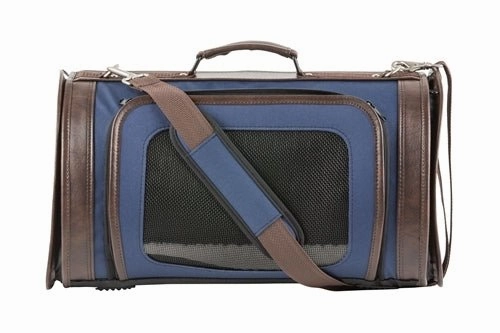 Kelle Navy Carrier dog travel crate,airline approved dog carrier,dog transport bag