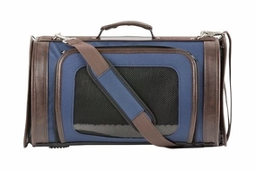 Kelle Navy Carrier dog travel crate,airline approved dog carrier,dog transport bag