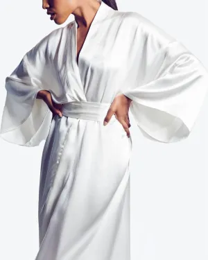 Kimberly Kimono In White