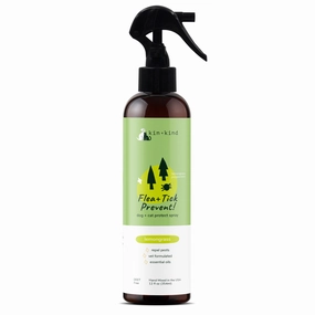 kin kind Flea & Tick Prevent! Plant Powered Dog & Cat Protect Lemongrass Spray cat supplies,cat essentials,cat accessories