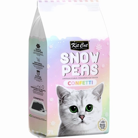Kit Cat Snow Peas Confetti Antibacterial Clumping Cat Litter 7L clumping cat litter,natural cat litter,dust free cat litter