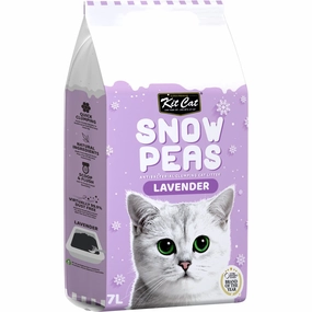 Kit Cat Snow Peas Lavender Antibacterial Clumping Cat Litter 7L clumping cat litter,natural cat litter,dust free cat litter
