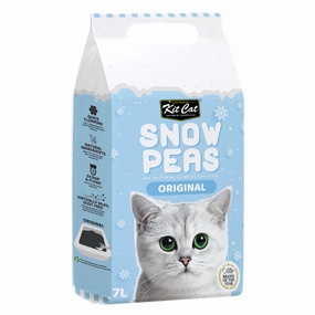 Kit Cat Snow Peas Original Antibacterial Clumping Cat Litter 7L clumping cat litter,natural cat litter,dust free cat litter