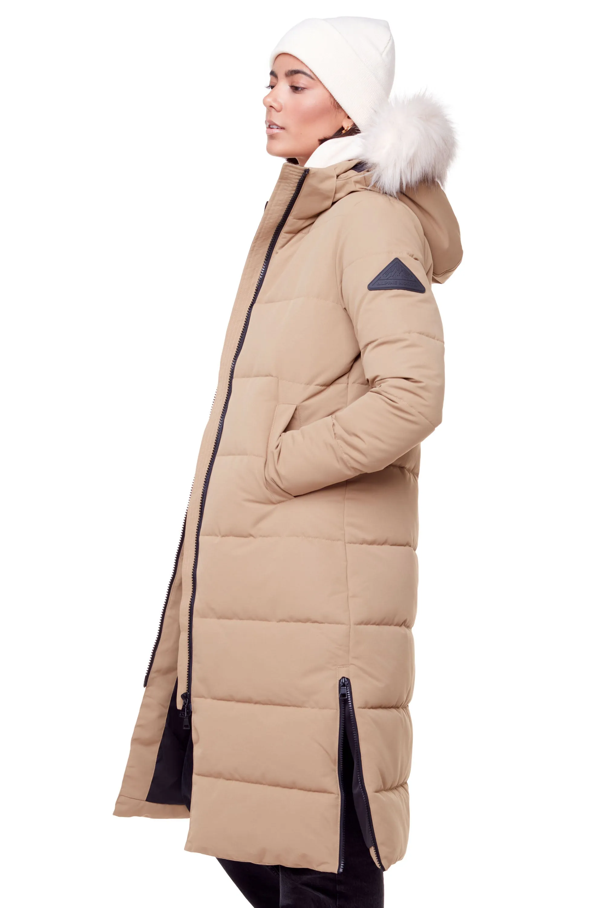 KLUANE | WOMEN'S VEGAN DOWN (RECYCLED) ULTRA LONG LENGTH PARKA