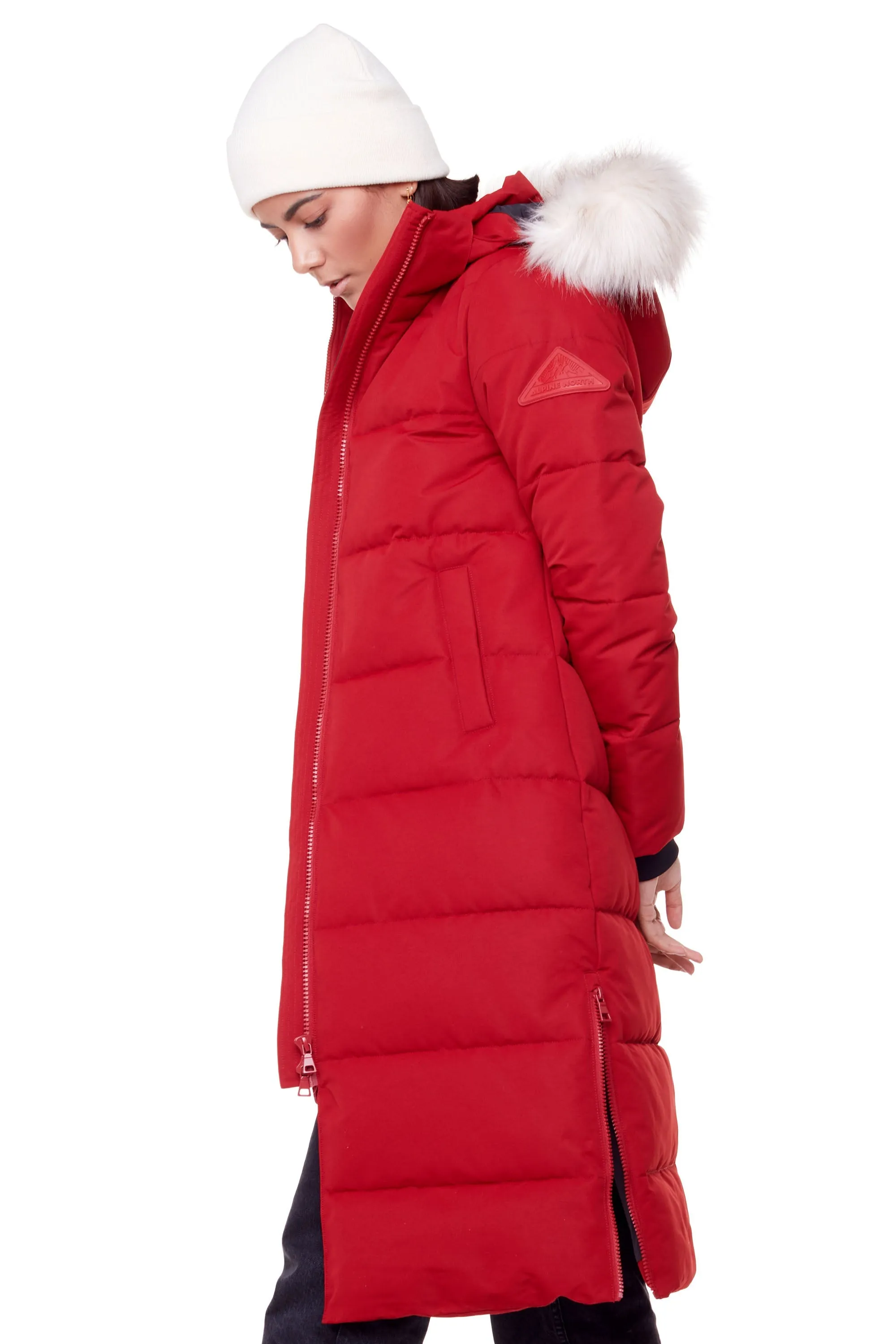 KLUANE | WOMEN'S VEGAN DOWN (RECYCLED) ULTRA LONG LENGTH PARKA