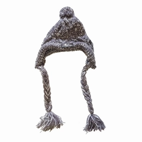 Knitted Dog Beanie - Grey english tack set,horse saddle gear,equestrian supplies