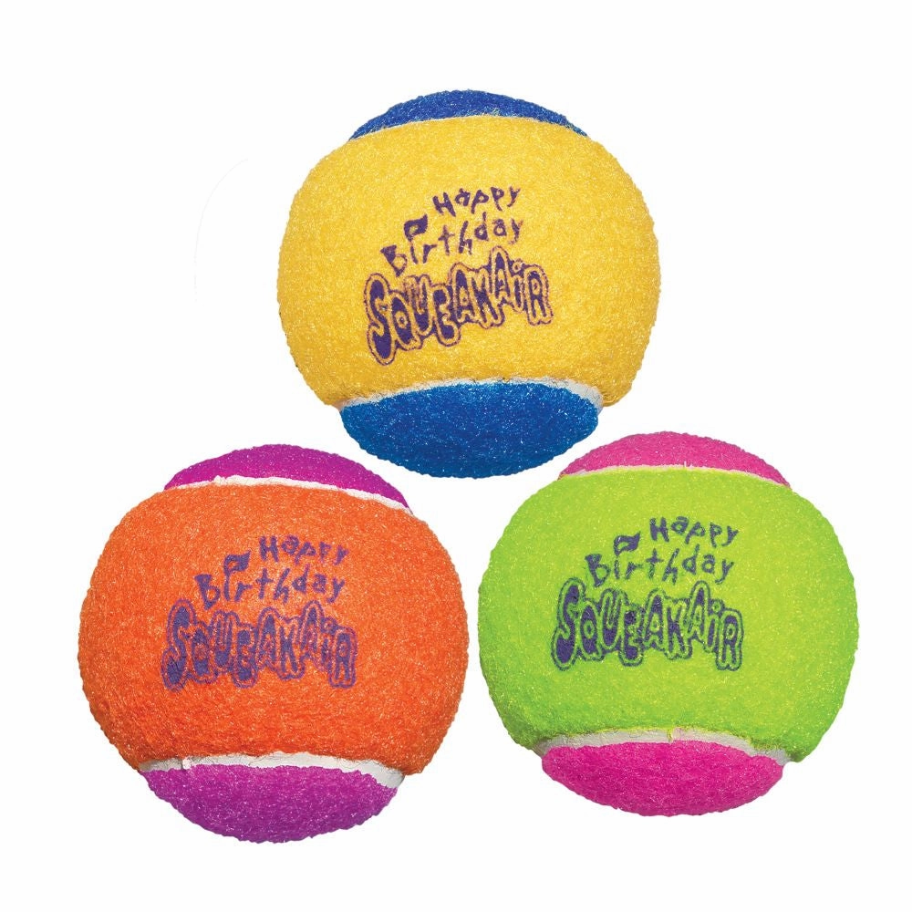 KONG - AirDog Squeaker Birthday Balls