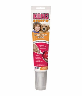 Kong Stuff'N Sweet Potato Spread 140G meat dog treat,healthy dog snack,jerky for dogs