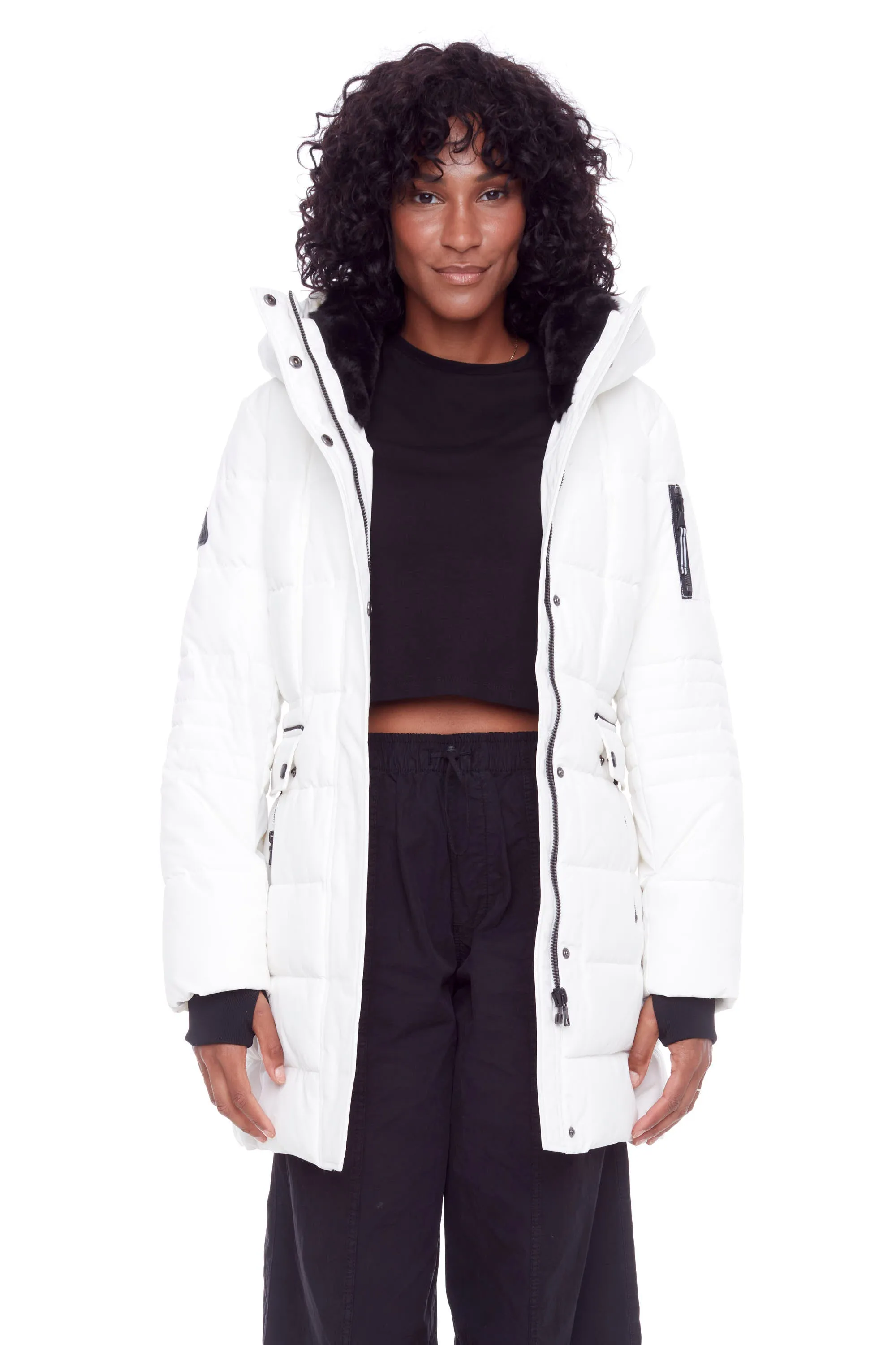 KOOTNEY | WOMEN'S VEGAN DOWN (RECYCLED) MID-LENGTH PARKA