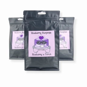 L'Barkery Blueberry Surprise Cake Mix dog bowl,slow feeder,pet food dish
