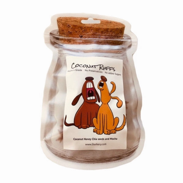 L'Barkery Coconut Ruffs dog bowl,slow feeder,pet food dish