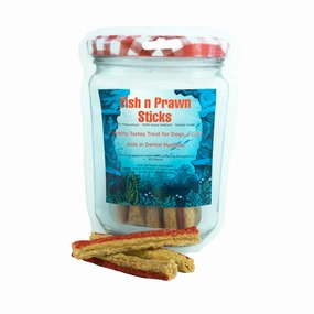 L'Barkery Fish n Prawn Sticks dog bowl,slow feeder,pet food dish