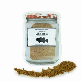 L'Barkery Good Bones Broth Fish Bone Powdered dog bowl,slow feeder,pet food dish