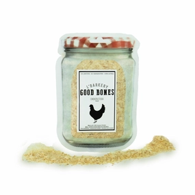 L'Barkery Good Bones Chicken Stock dog bowl,slow feeder,pet food dish