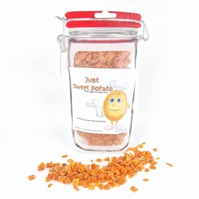 L'Barkery Just Sweet Potato dog bowl,slow feeder,pet food dish