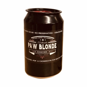 L'Barkery Paw Blonde Can dog bowl,slow feeder,pet food dish