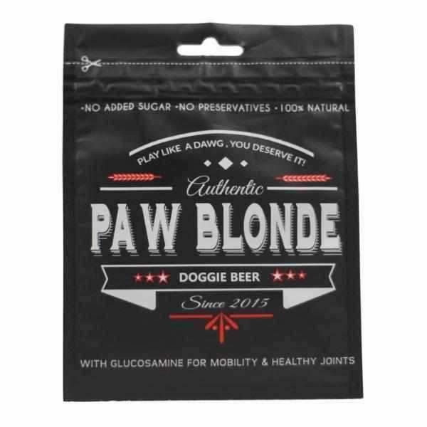 L'Barkery Paw Blonde Doggie Beer dog bowl,slow feeder,pet food dish