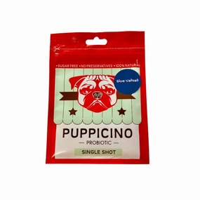 L'Barkery Puppicino - Blue Velvet/Spirulina dog bowl,slow feeder,pet food dish