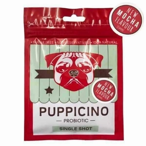 L'Barkery Puppicino - Mocha Flavour dog bowl,slow feeder,pet food dish