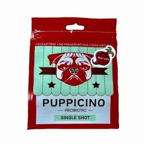 L'Barkery Puppicino Beet Latte Shot dog bowl,slow feeder,pet food dish