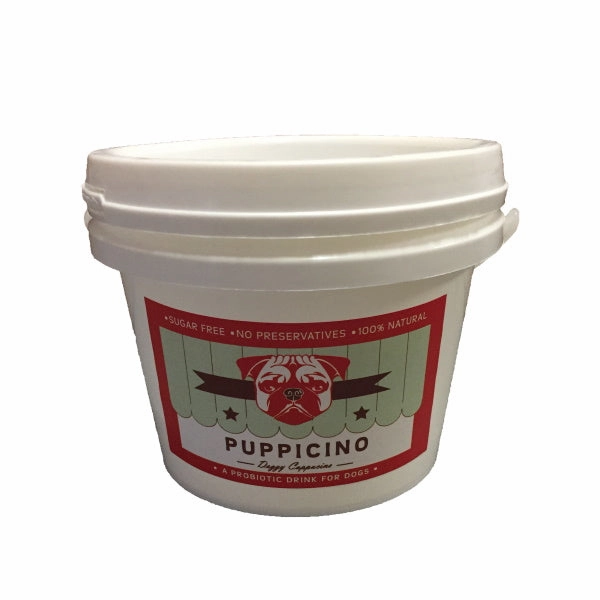 L'Barkery Puppicino Bulk Tub - 20 Serves dog bowl,slow feeder,pet food dish