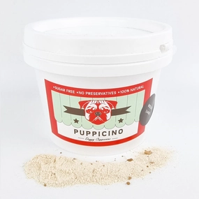 L'Barkery Puppicino Bulk Tub - Mocha (20 serves) dog bowl,slow feeder,pet food dish