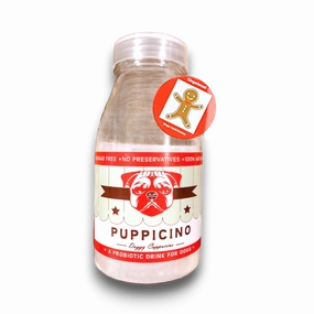 L'Barkery Puppicino Gingerbread Shaker   Pre Mix dog bowl,slow feeder,pet food dish