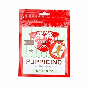 L'Barkery Puppicino Gingerbread Shot dog bowl,slow feeder,pet food dish