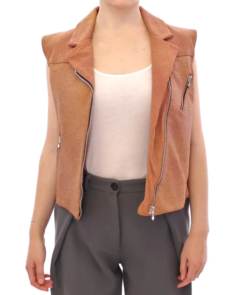 La Maison du Couturier  Leather Jacket Women's Vest