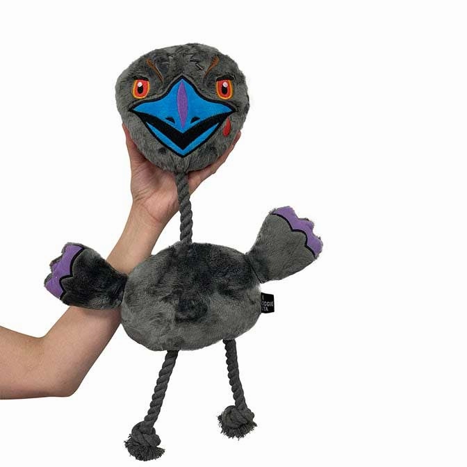 La Doggie Vita Evil Emu Rope Dog Toy