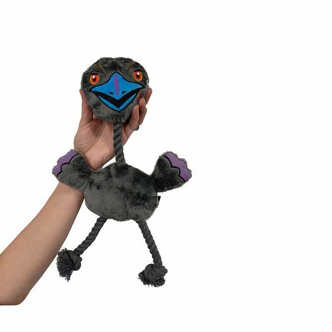 La Doggie Vita Evil Emu Rope Dog Toy
