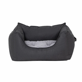 La Doggie Vita Water Resistant Oxford High Side Charcoal Dog Bed dog mattress,dog blanket,dog couch