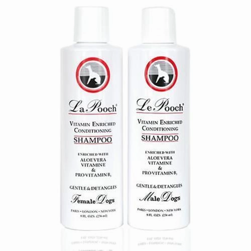 La Pooch Vitamin Enriched Dog Shampoo dog brush,grooming comb,pet trimming kit