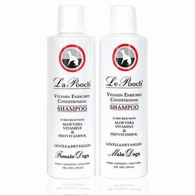 La Pooch Vitamin Enriched Dog Shampoo dog brush,grooming comb,pet trimming kit