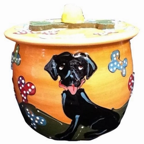 Labrador Retriever 5 Dog Treat Jar pet apparel,dog hoodie,fashionable pet wear