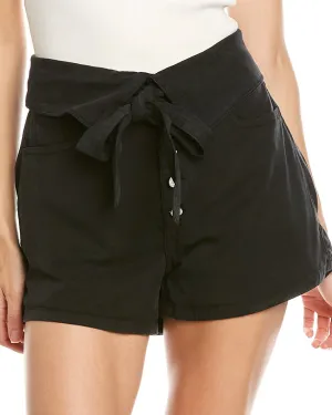 Le Jean Foldover Waist Short