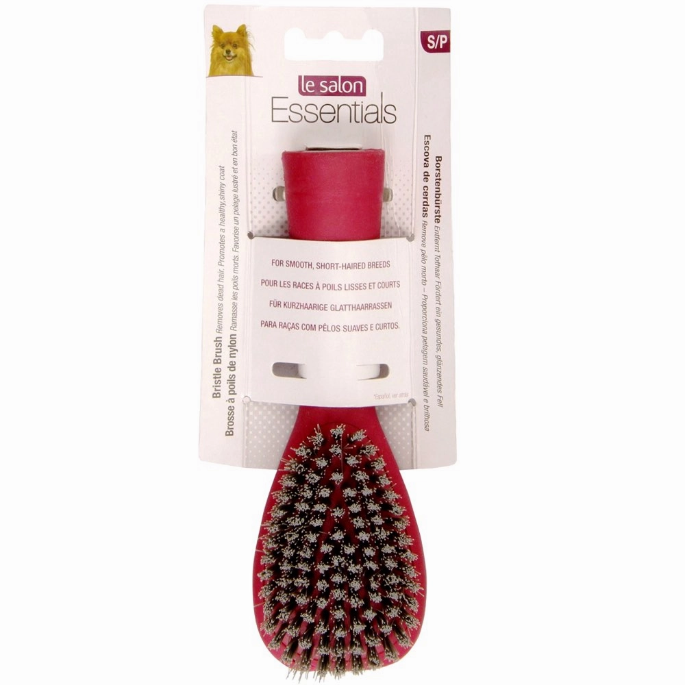 Le Salon Essentials Dog Bristle Brush pet grooming brush,pet comb,detangling brush for pets