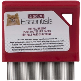 Le Salon Essentials Dog Flea Comb pet grooming brush,pet comb,detangling brush for pets