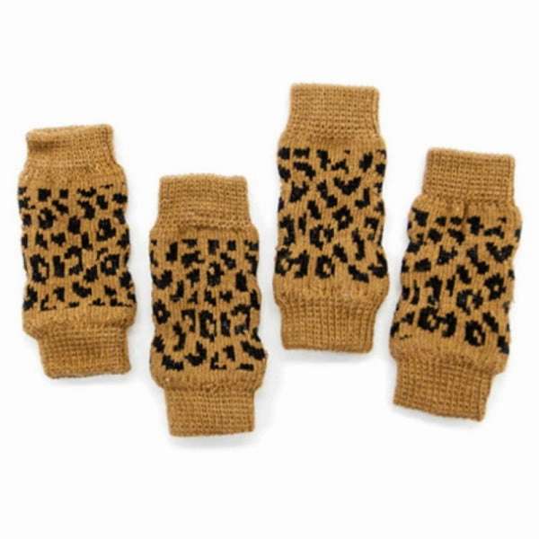 Leopard Dog Leg Warmers english tack set,horse saddle gear,equestrian supplies