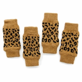 Leopard Dog Leg Warmers english tack set,horse saddle gear,equestrian supplies