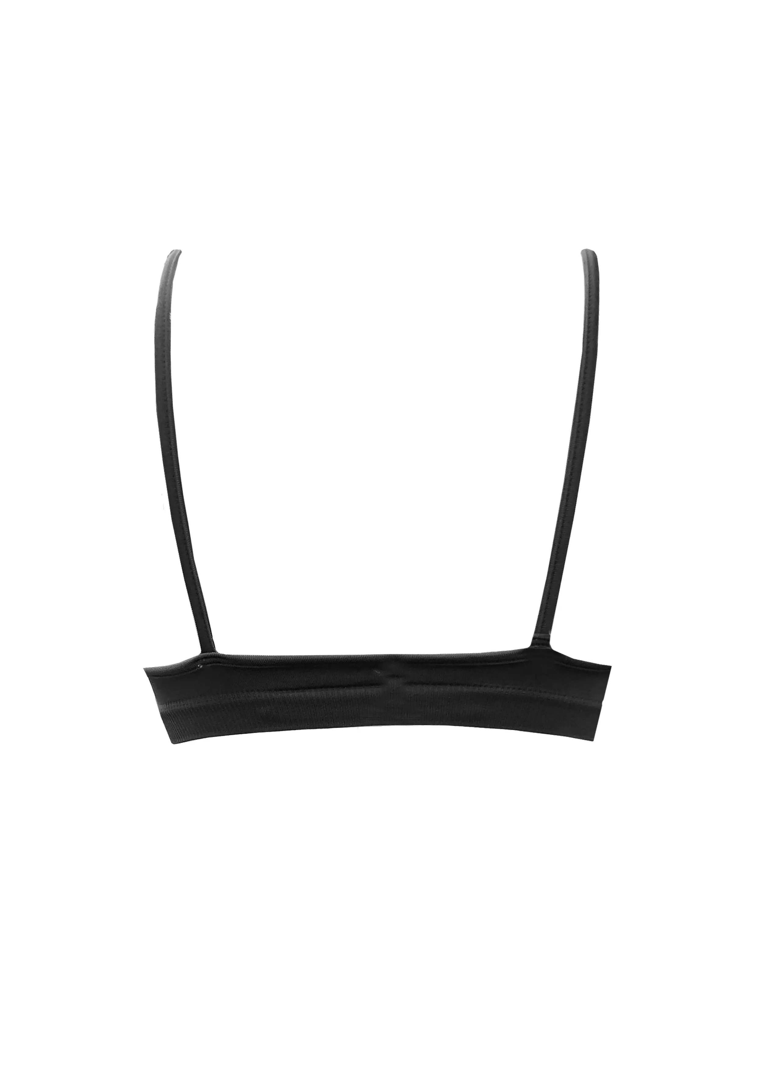 LIBERATED Bikini Bra Top | Black