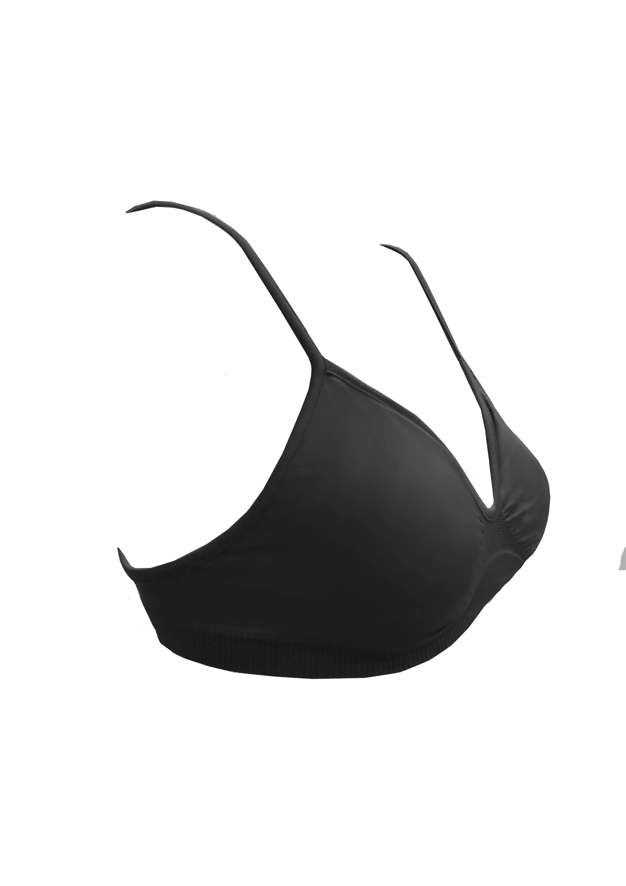 LIBERATED Bikini Bra Top | Black