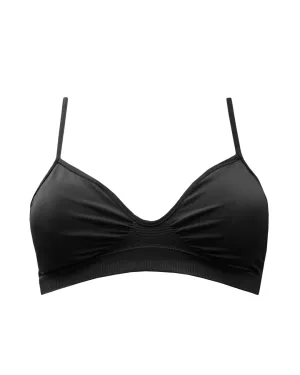 LIBERATED Bikini Bra Top | Black