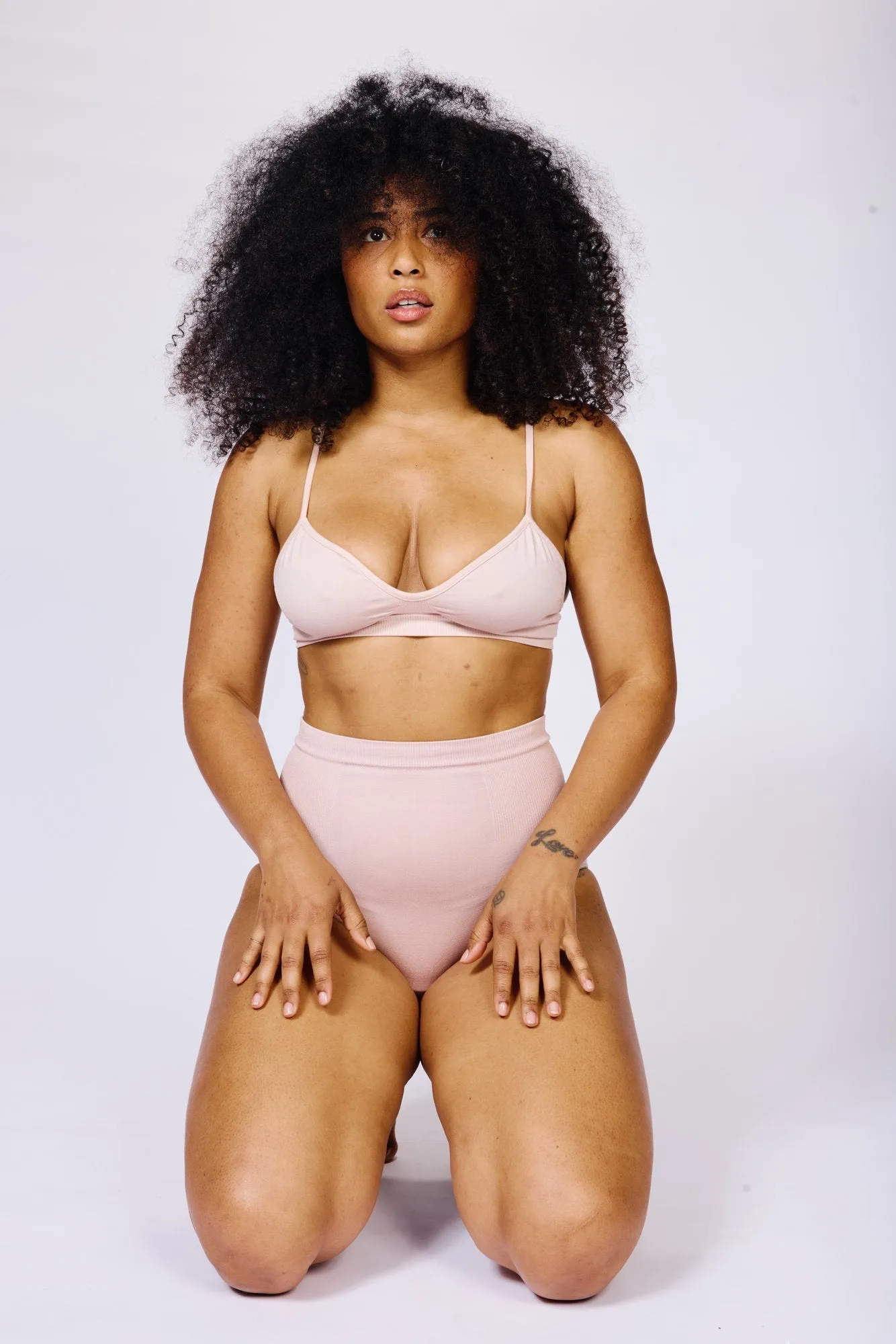 LIBERATED Bikini Bra Top | Blush