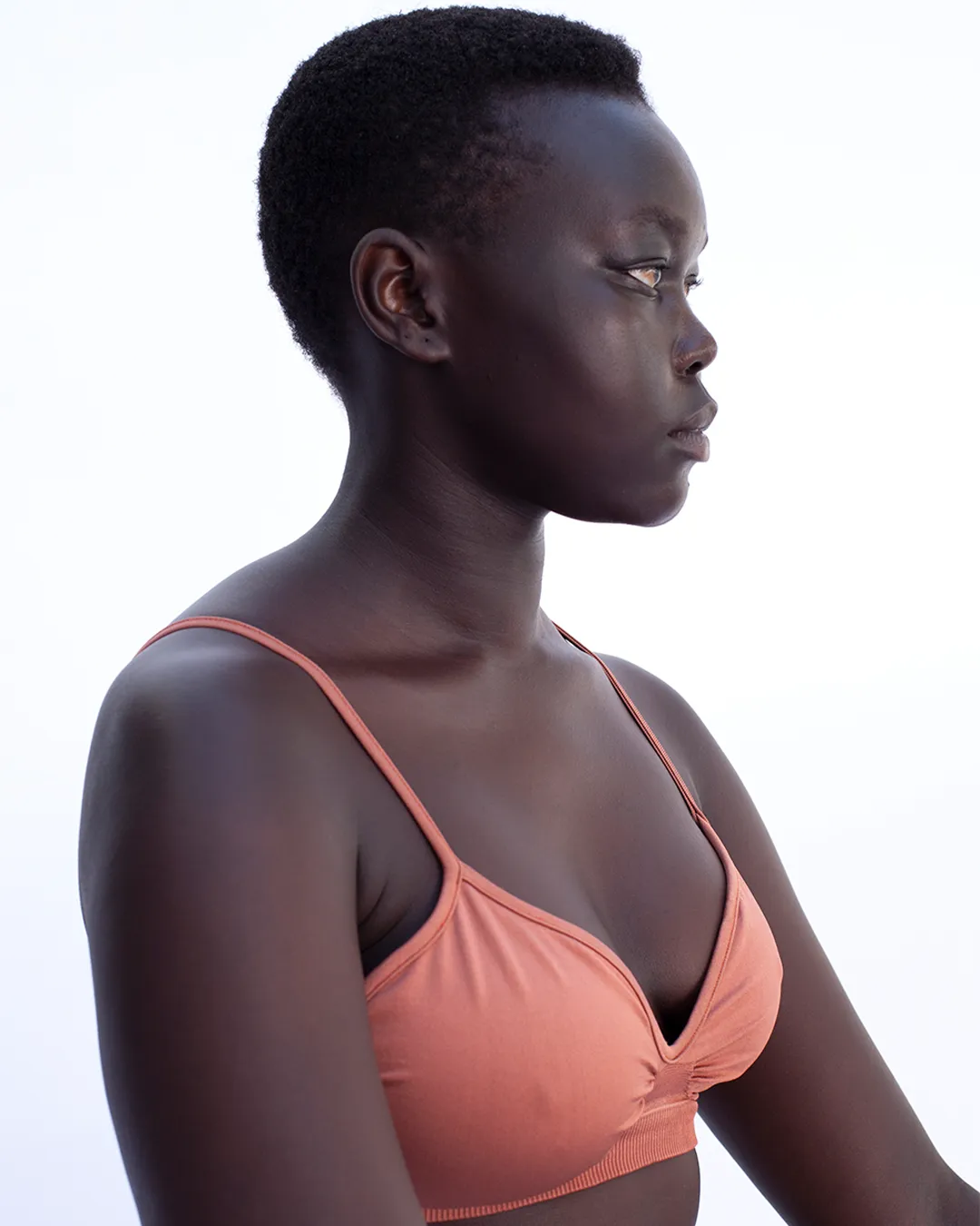 LIBERATED Bikini Bra Top | Rusty Pink