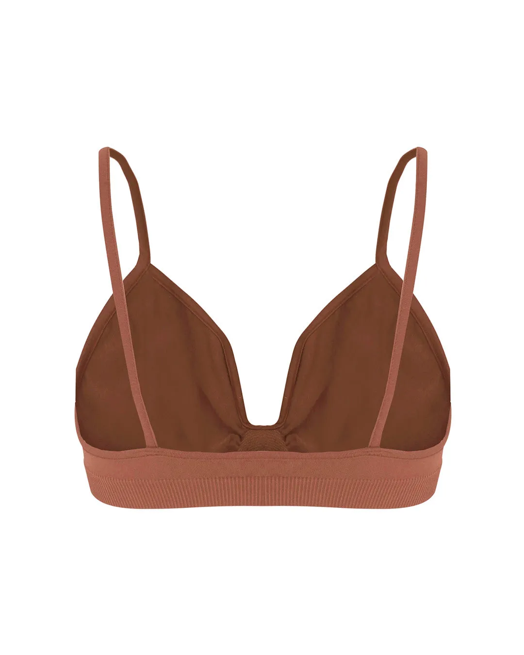 LIBERATED Bikini Bra Top | Rusty Pink