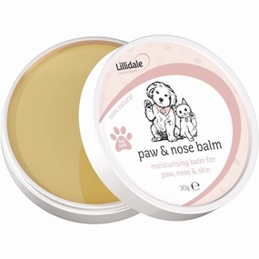 Lillidale Paw & Nose Balm For Cats & Dogs 30g small pet habitat,pet cage accessories,small animal home