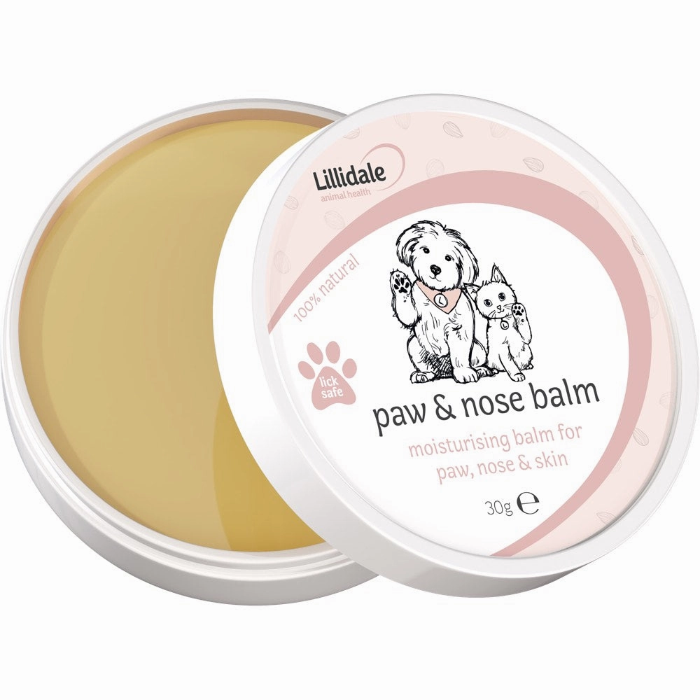 Lillidale Paw & Nose Balm For Cats & Dogs 30g small pet habitat,pet cage accessories,small animal home